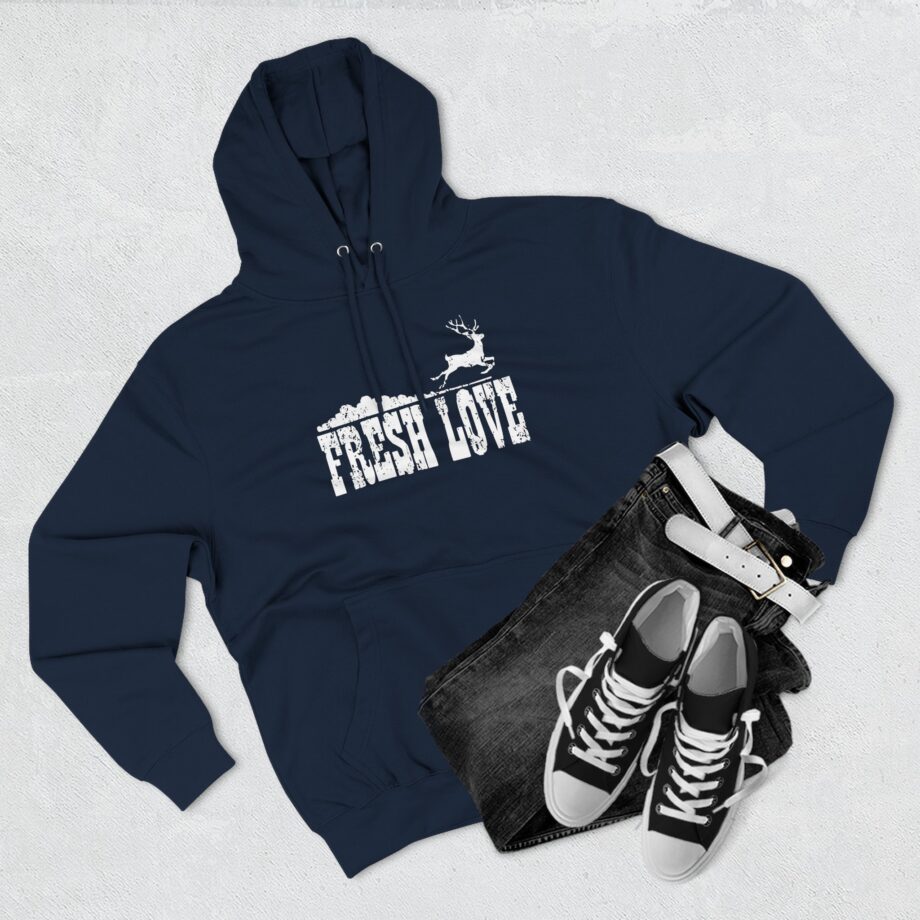 Fresh Love Three Panel Fleece Hoodie