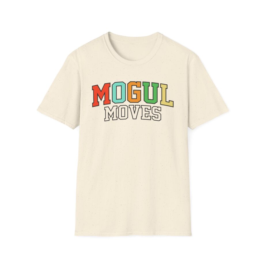 Mogul Moves Bone Unisex Softstyle T-shirt