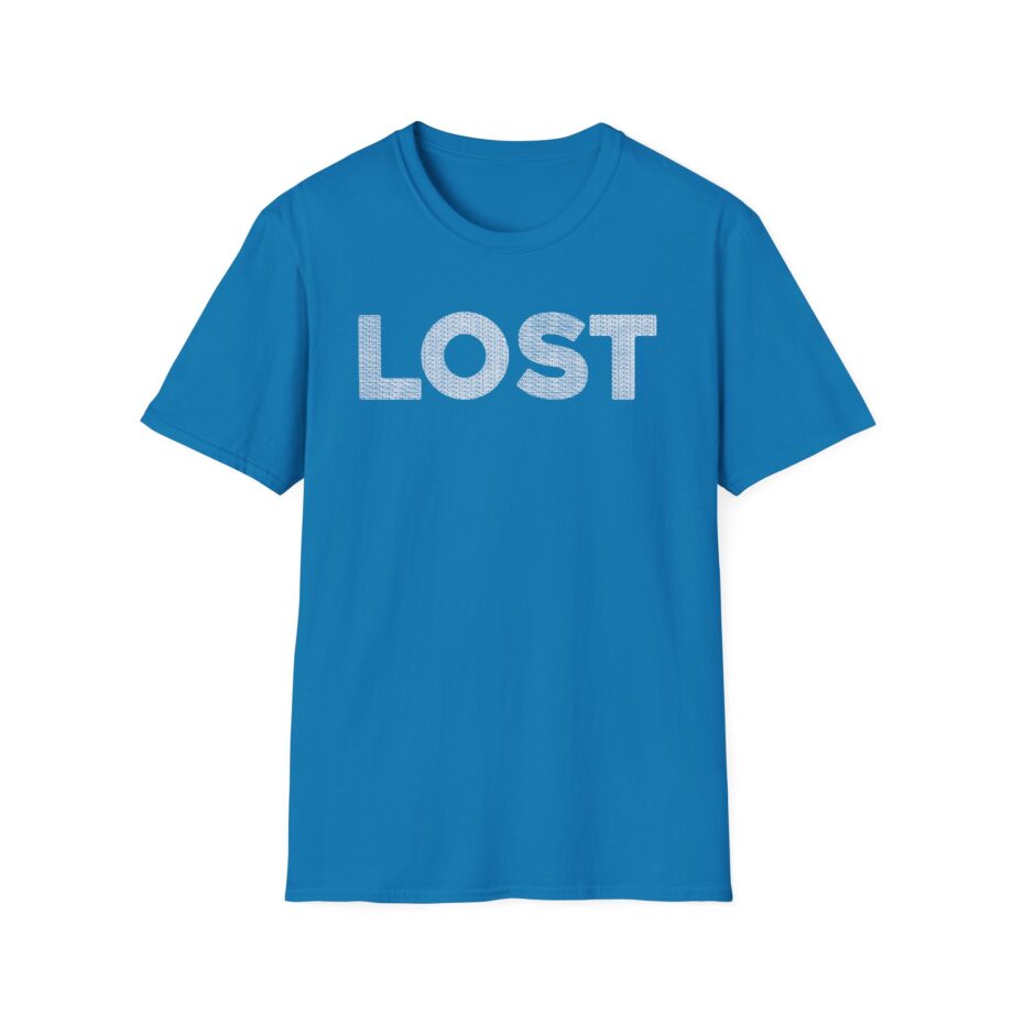 Unisex Softstyle T-Shirt - 'LOST' Statement Tee for Trendy Casual Wear