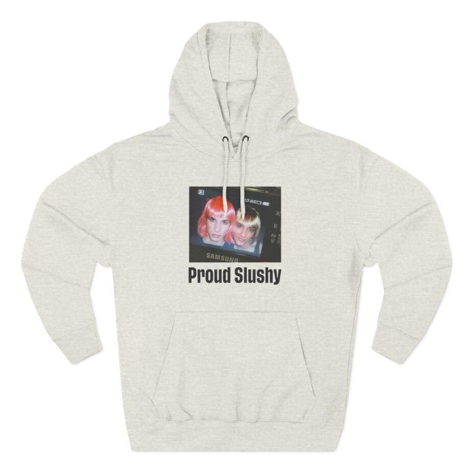 Slushy Proud Three-panel Fleece Hoodie