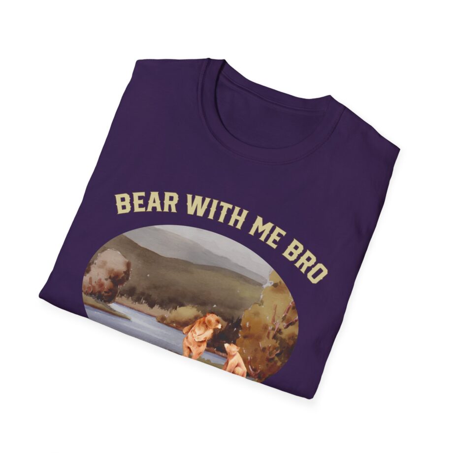 Sadie Crowell Bear With Me Bro Unisex Softstyle T-shirt