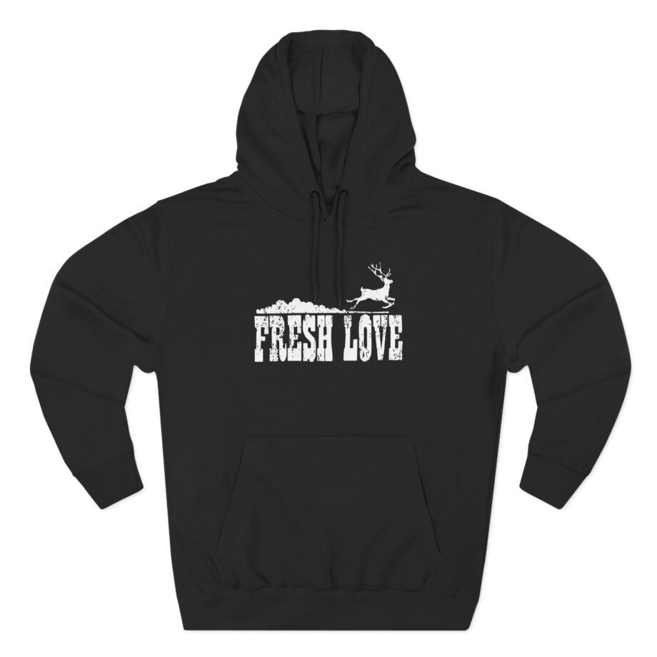 Fresh Love Three Panel Fleece Hoodie