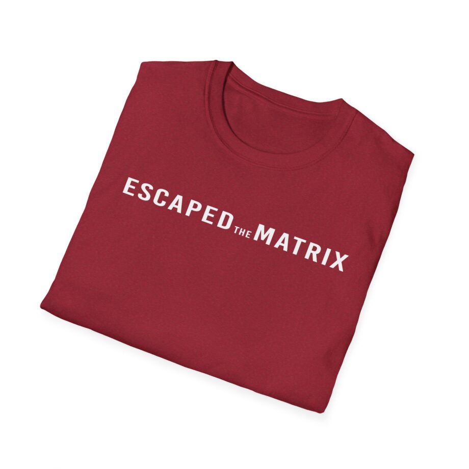 Andrew Tate Escaped the Matrix Unisex Softstyle T-shirt
