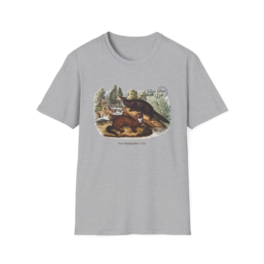 Live Free or Die in Mogul Hampshire Unisex Softstyle T-shirt