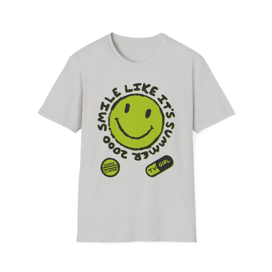 Tv Girl Smile Like It's Summer 2000 Unisex Softstyle T-shirt
