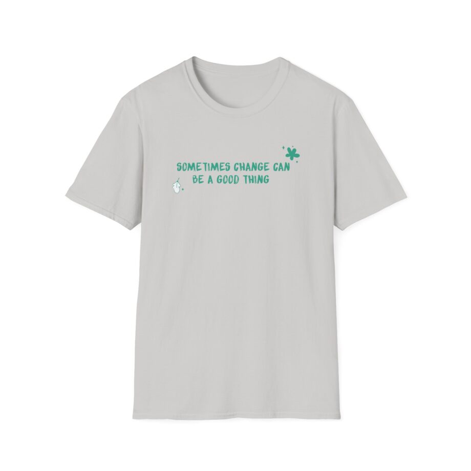 Heartstopper Sometimes Change Can Be a Good Thing Unisex Softstyle T-Shirt