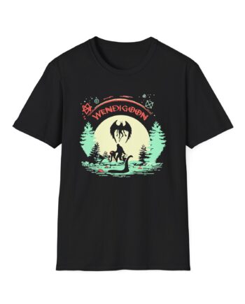 Wendigoon Cryptids on Tour Unisex Softstyle Tee