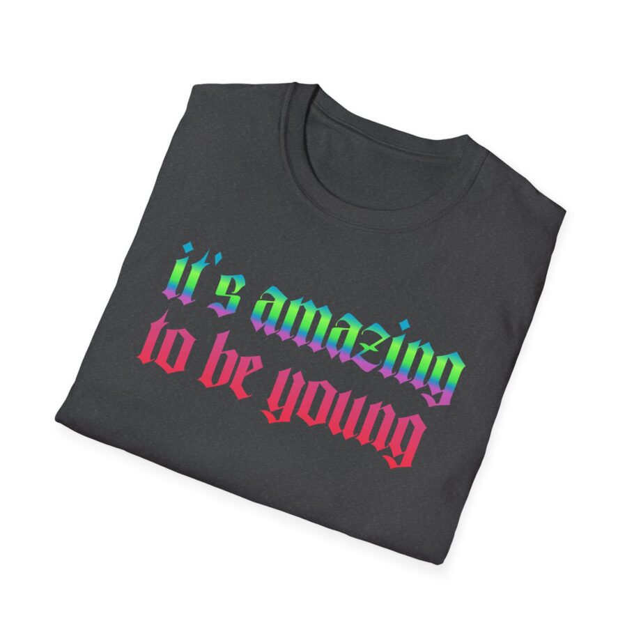 Fontaines It's Amazing To Be Young  Unisex Softstyle T-Shirt