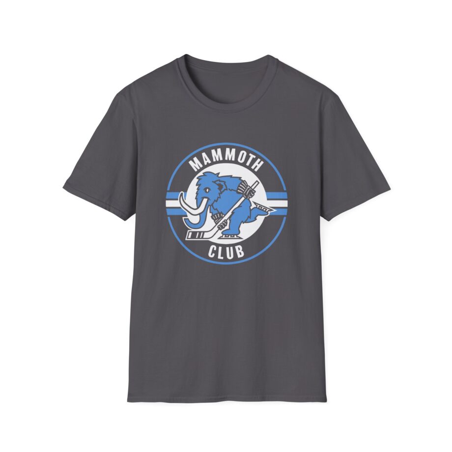 The Mammoth Club Hockey Logo Unisex Softstyle T-Shirt