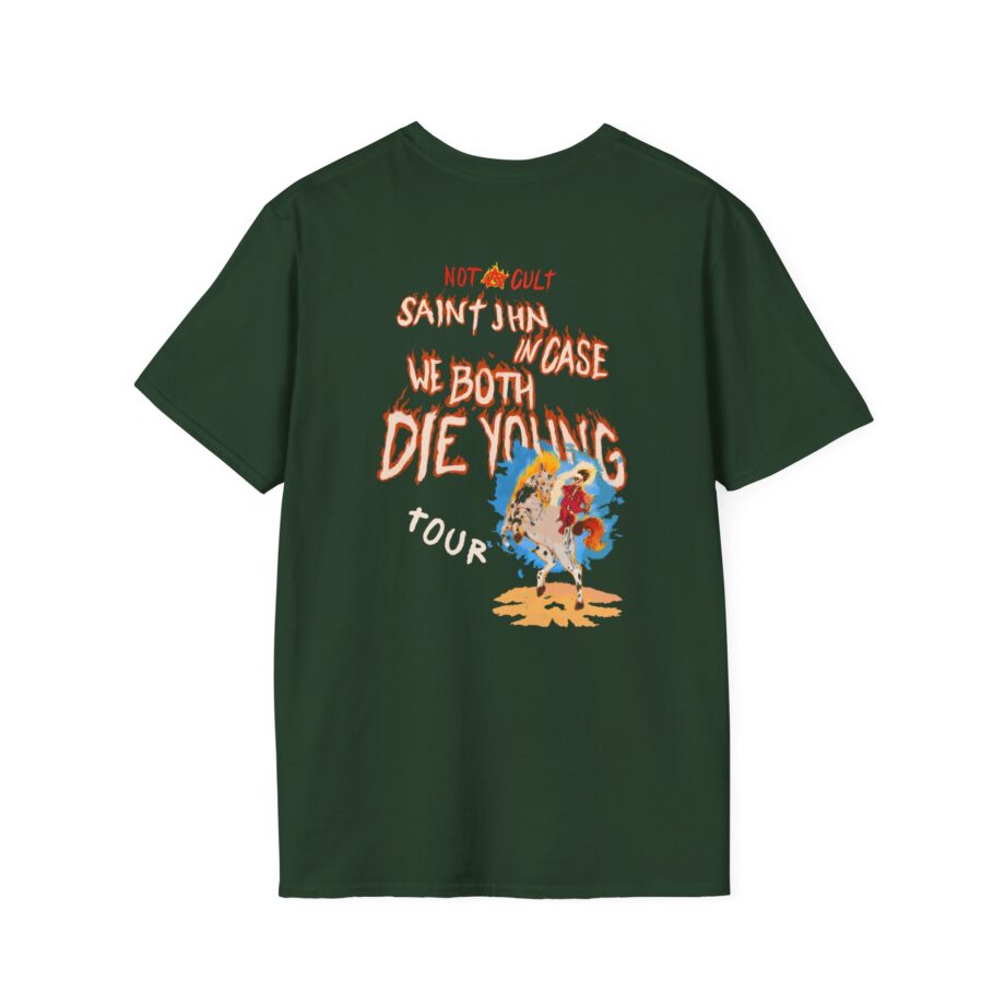 Saint Jhn Incase We Both Die Young World Tour Unisex Softstyle T-Shirt