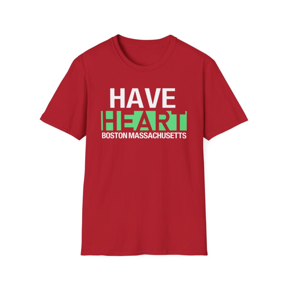 Have Heart Armed With a Mind Unisex Softstyle T-Shirt
