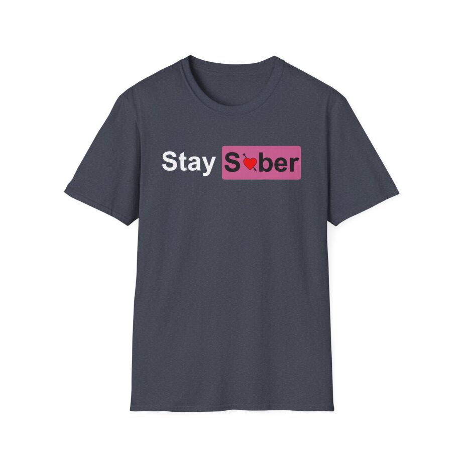 D’aydrian Harding Stay Sober Valentine's Day Unisex Softstyle T-shirt