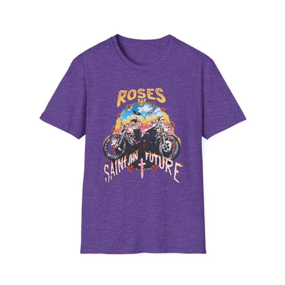 Not a Cult X Freebandz Roses Unisex Softstyle T-Shirt