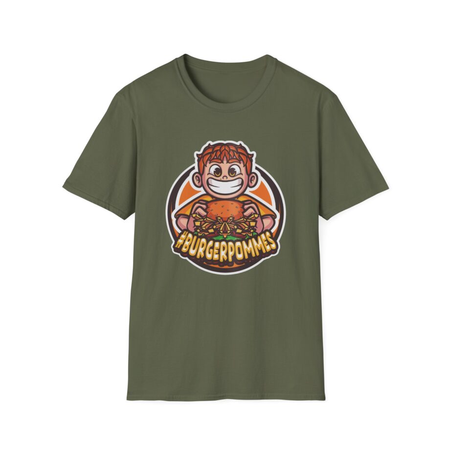 Burger Pommes  Unisex Softstyle T-Shirt