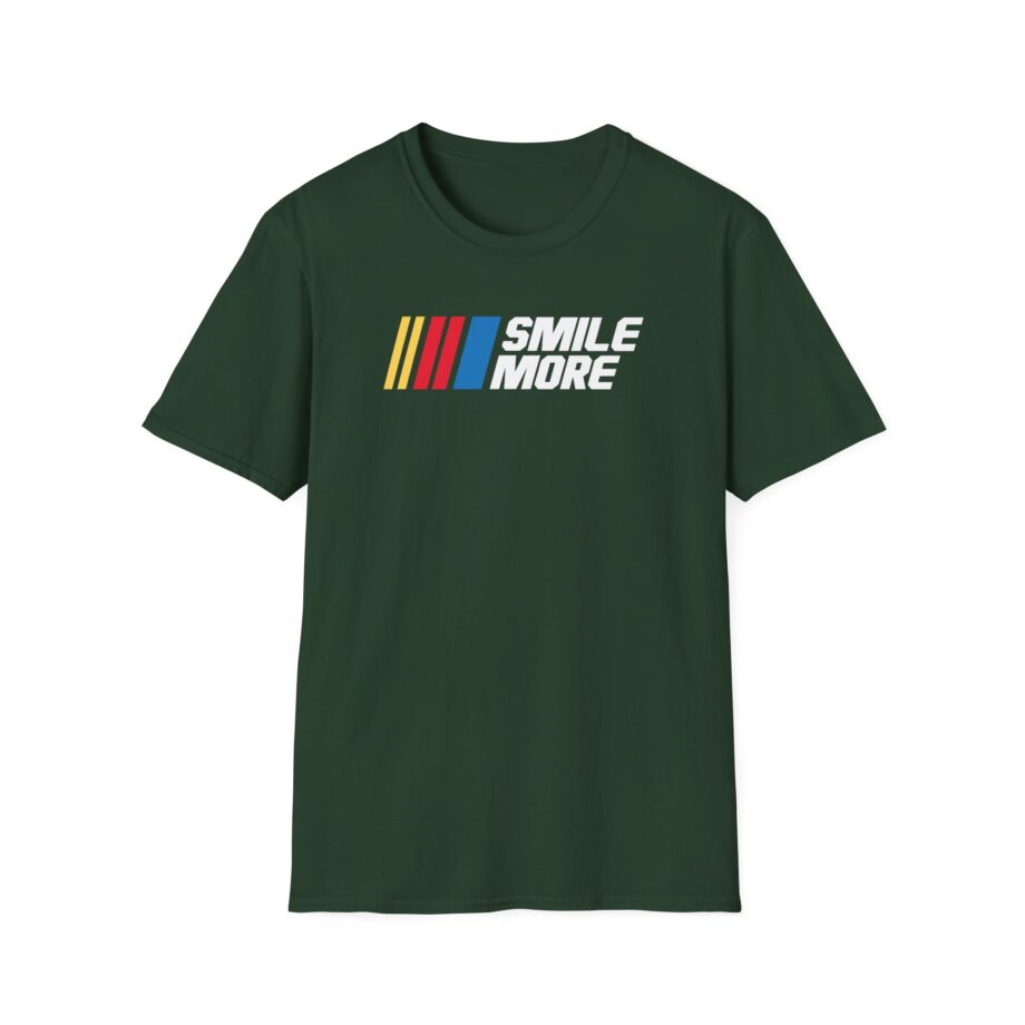 Roman Atwood Smile More Racing Unisex Softstyle T-shirt