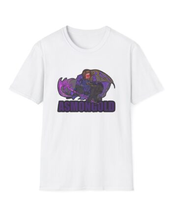 Zackrawrr the Dark Purple Knight Unisex Softstyle T-shirt