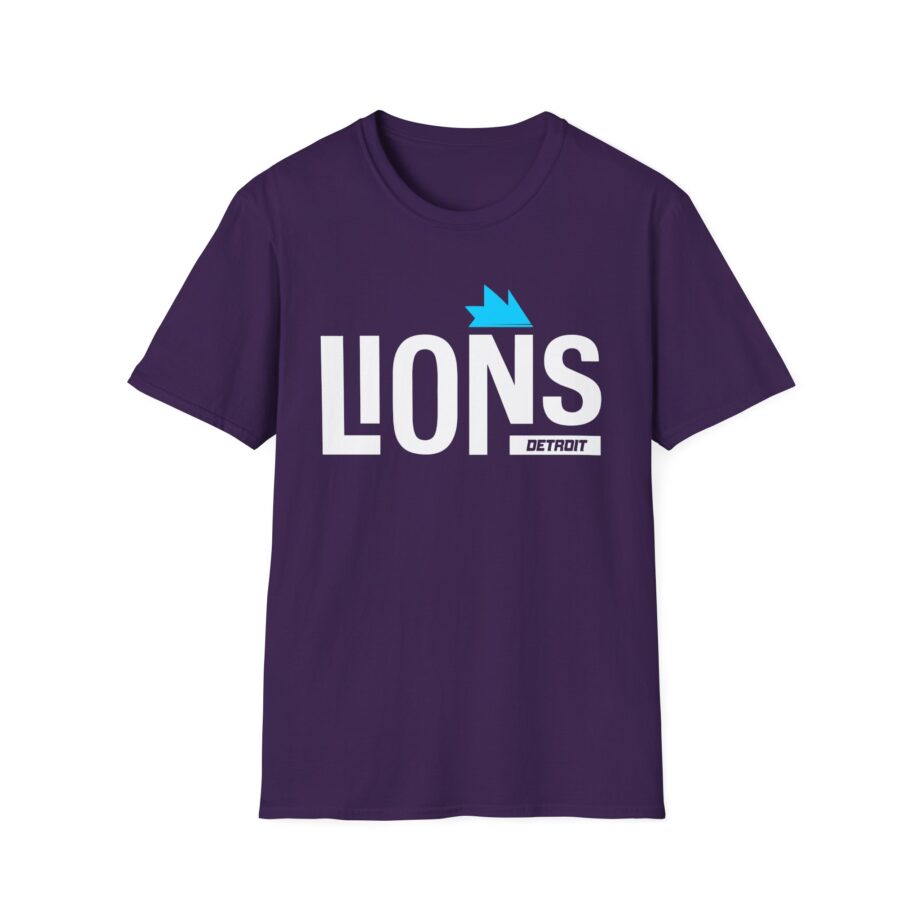 Ninja Detroit Lions Unisex Softstyle T-shirt