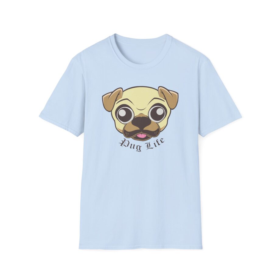 Morgz Pug Life Unisex Softstyle T-Shirt