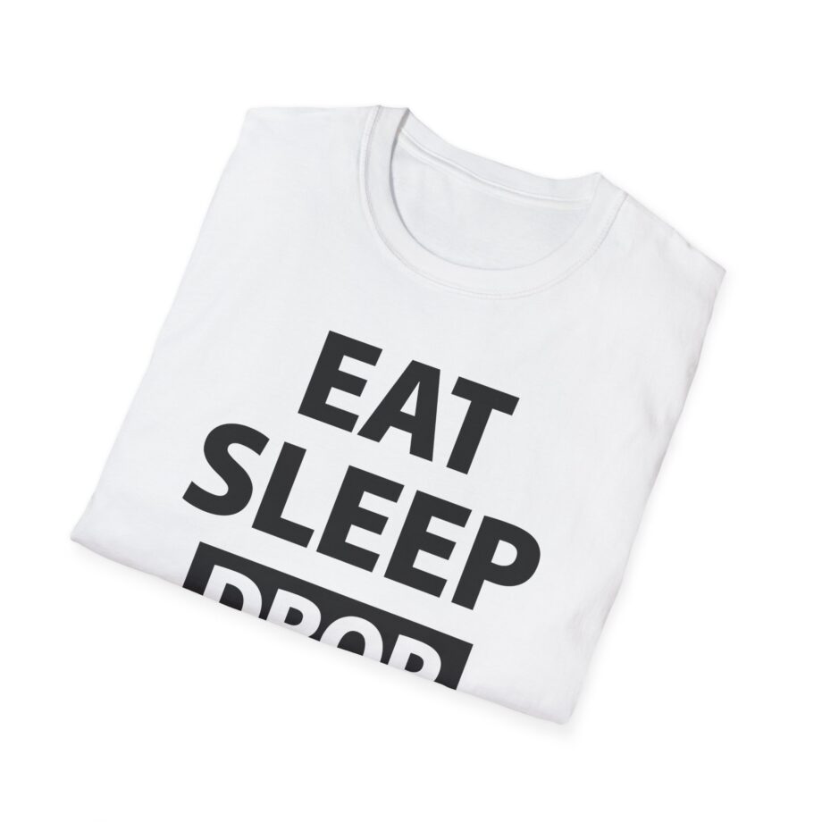 Morgz Eat Sleep Drop Repeat Unisex Softstyle T-Shirt