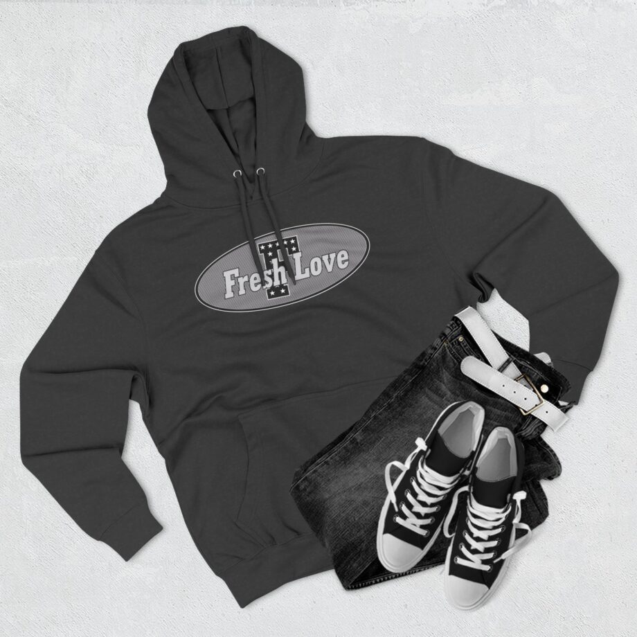 Fresh Love Three Panel Fleece Hoodie