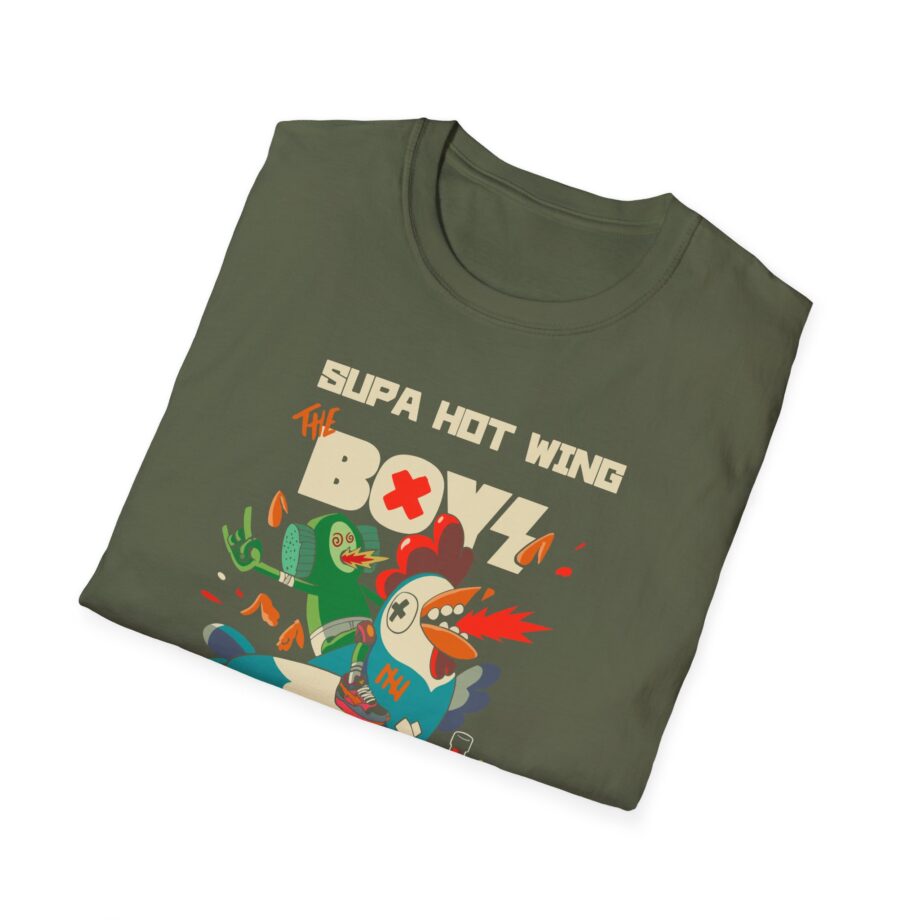 Joshdub the Boys Hot Wings Challenge Unisex Softstyle T-shirt