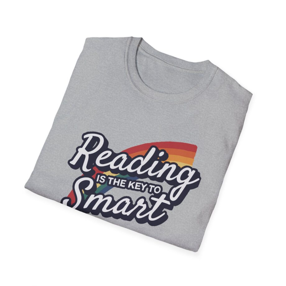 Nate Bargatze Reading is the Key to Smart Unisex Softstyle T-Shirt