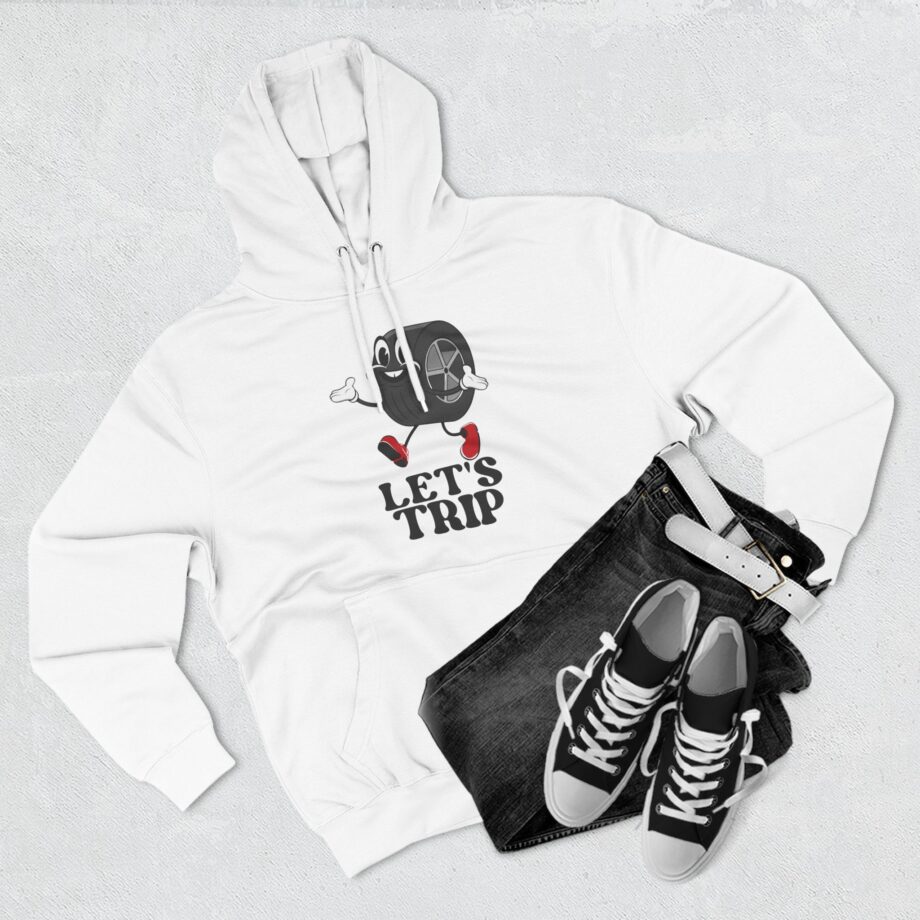 Sturniolo Triplets Lets Trip Wheelie Three-panel Fleece Hoodie