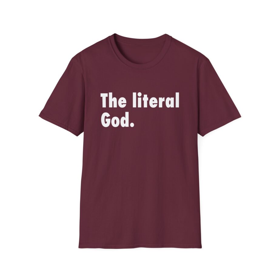 Zackrawrr the Literal God Unisex Softstyle T-shirt