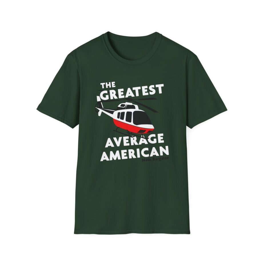 Nate Bargatze The Greatest Average American  Unisex Softstyle T-Shirt