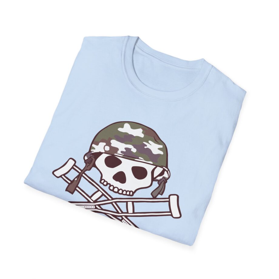 Jackass Camouflage Helmet Unisex Softstyle T-Shirt