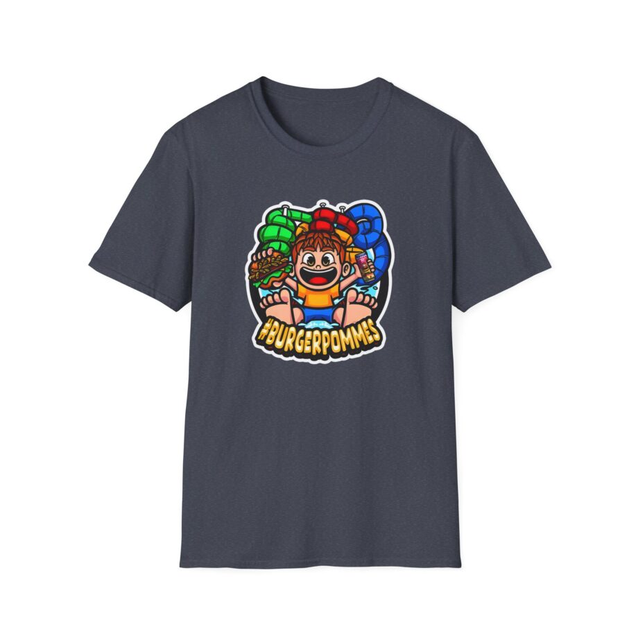 Burger Pommes  Unisex Softstyle T-Shirt