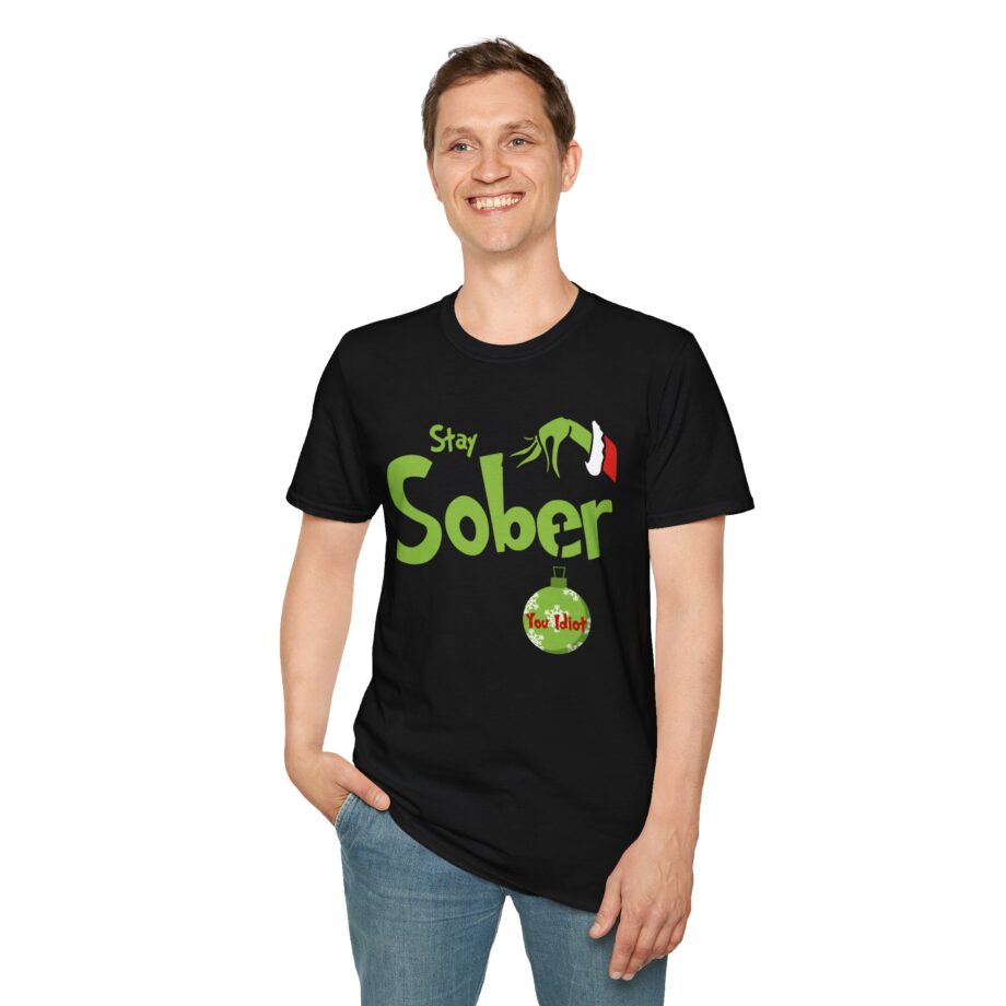 Daydrian Harding Stay Sober You Idiot Unisex Softstyle T-shirt