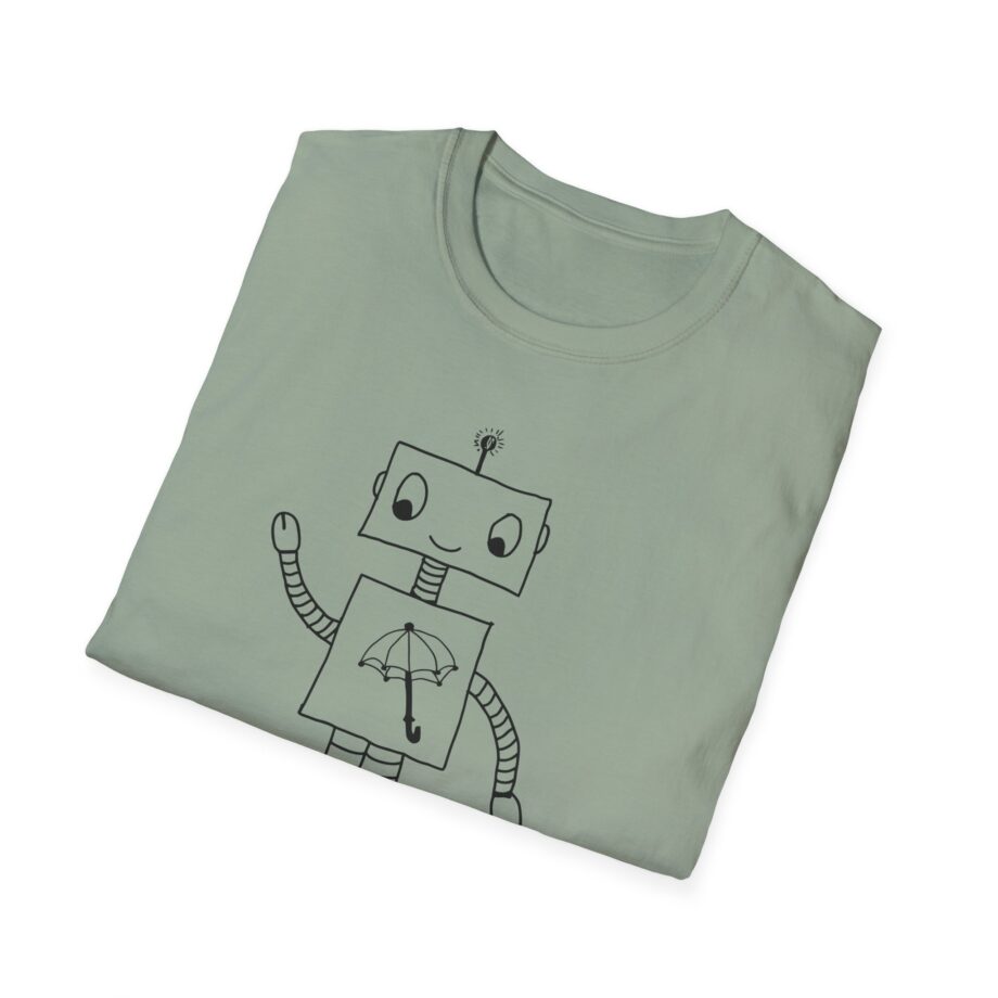 Armchair Expert Robot Unisex Softstyle T-shirt