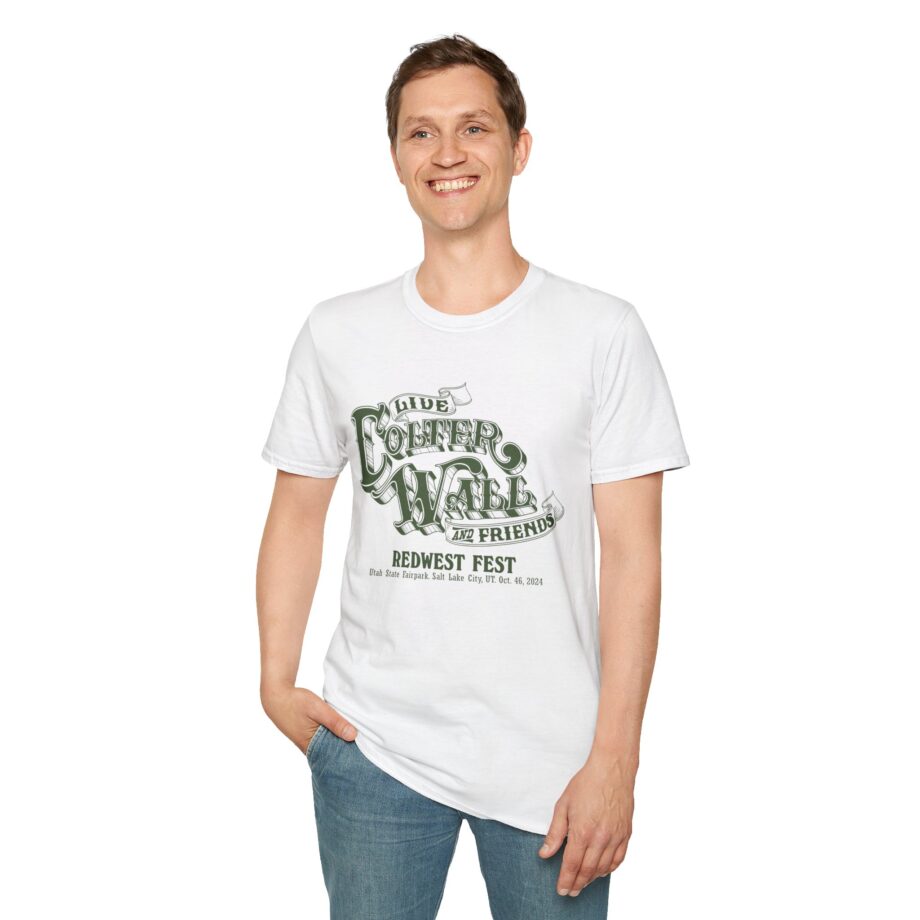 Colter Wall Redwest Fest Unisex Softstyle T-shirt