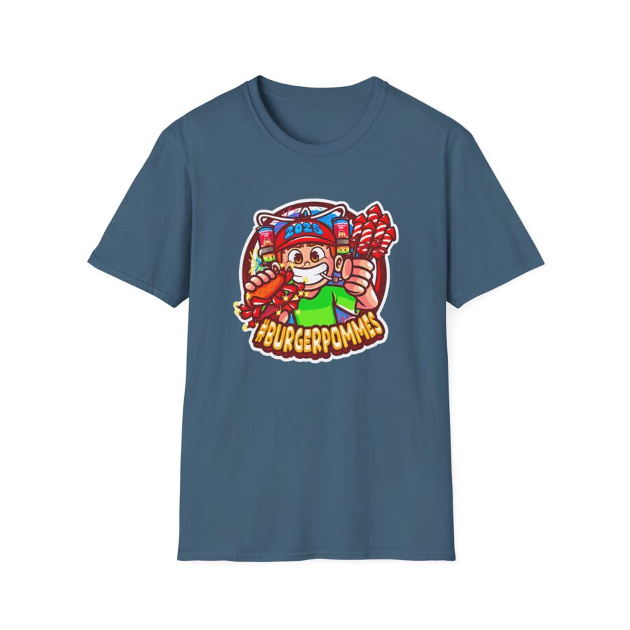 Burger Pommes  Unisex Softstyle T-Shirt