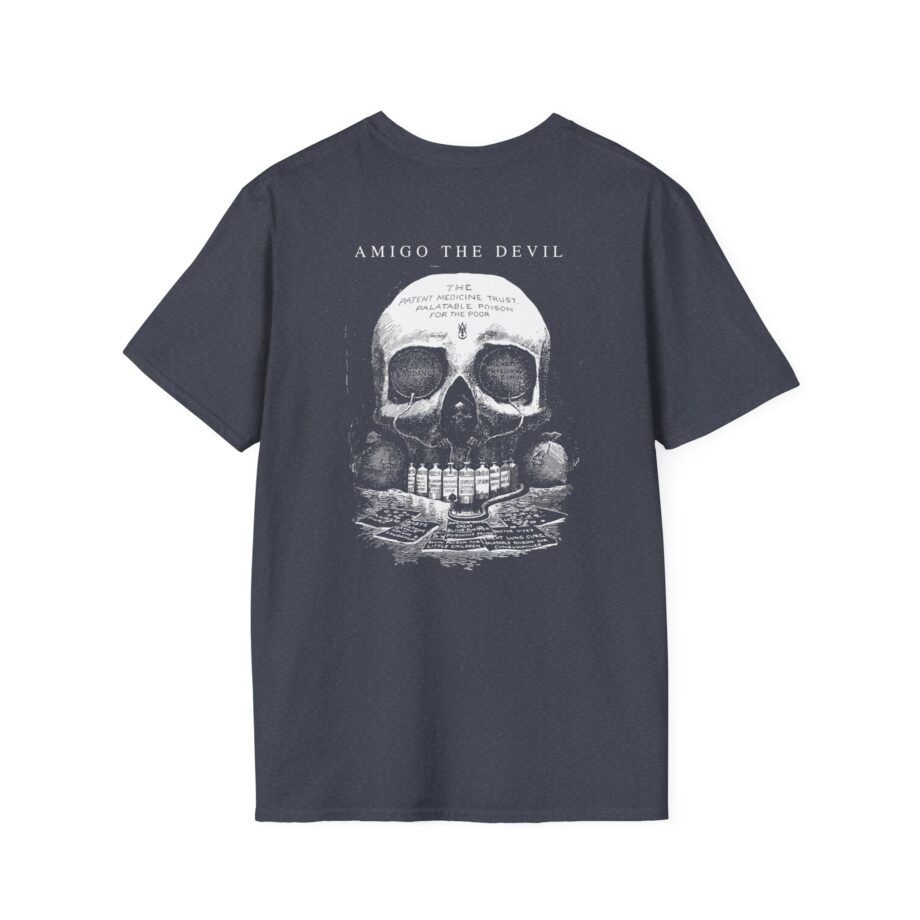 Amigo the Devil Death's Laboratory Unisex Softstyle T-shirt