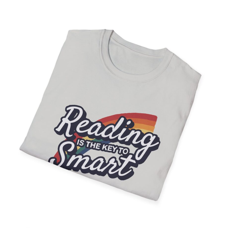Nate Bargatze Reading is the Key to Smart Unisex Softstyle T-Shirt