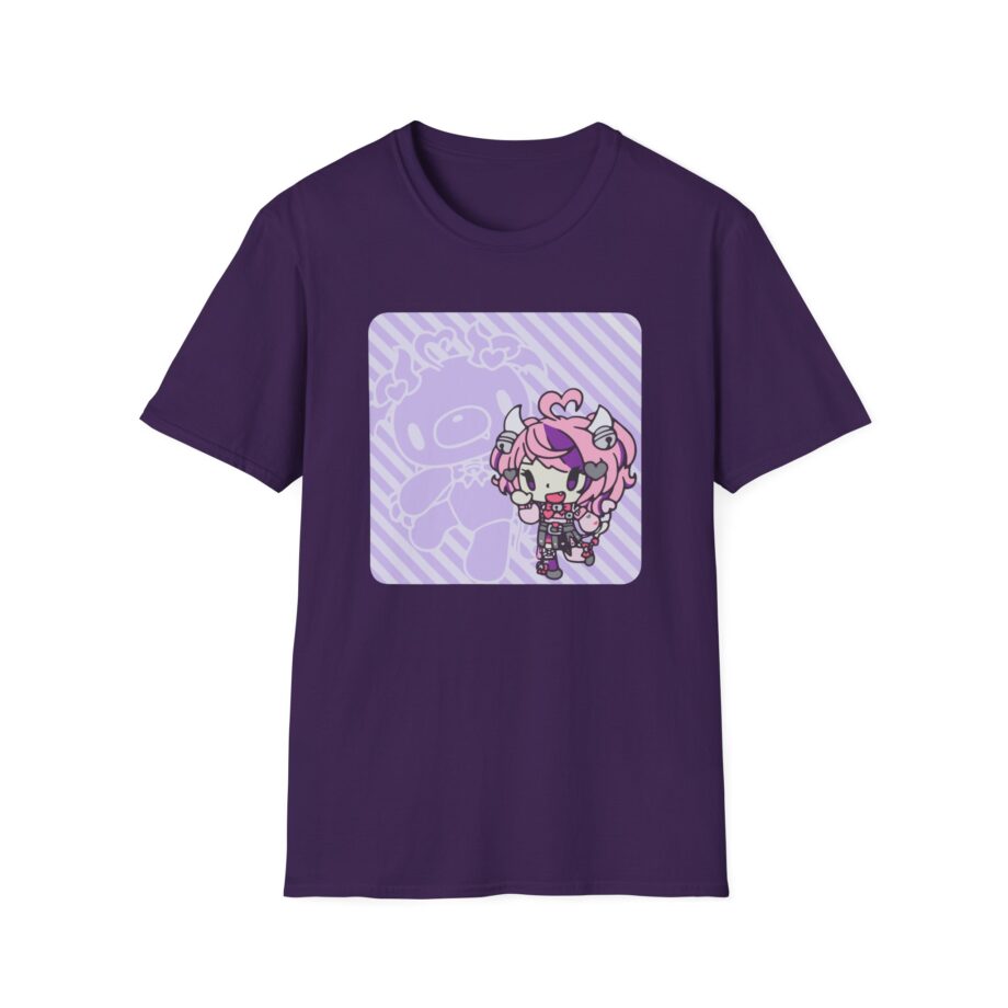 Vshojo Ironmouse X Gloomy Bear Unisex Softstyle T-Shirt
