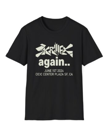 Skrillex Fred Again Civic Center  Unisex Softstyle T-Shirt