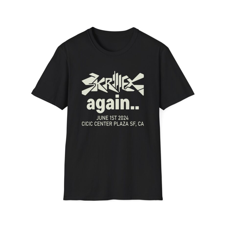 Skrillex Fred Again Civic Center  Unisex Softstyle T-Shirt