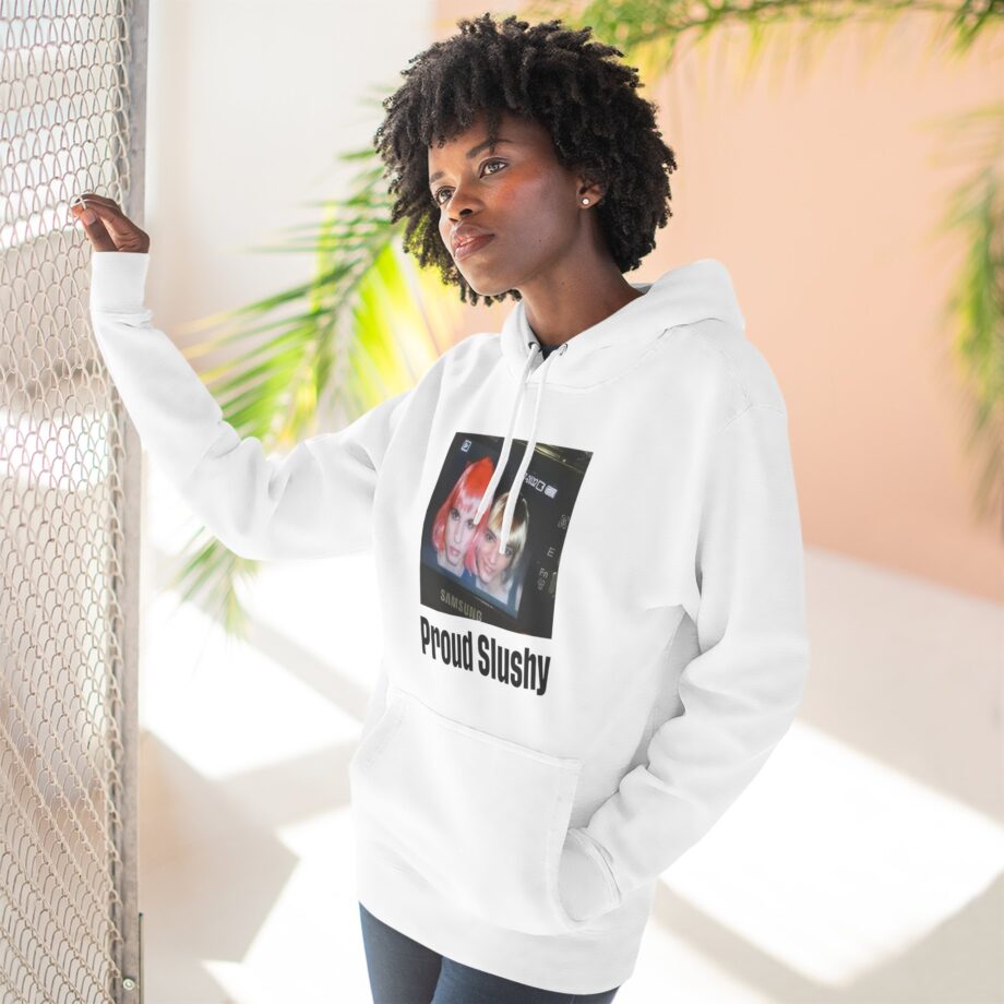 Slushy Proud Three-panel Fleece Hoodie