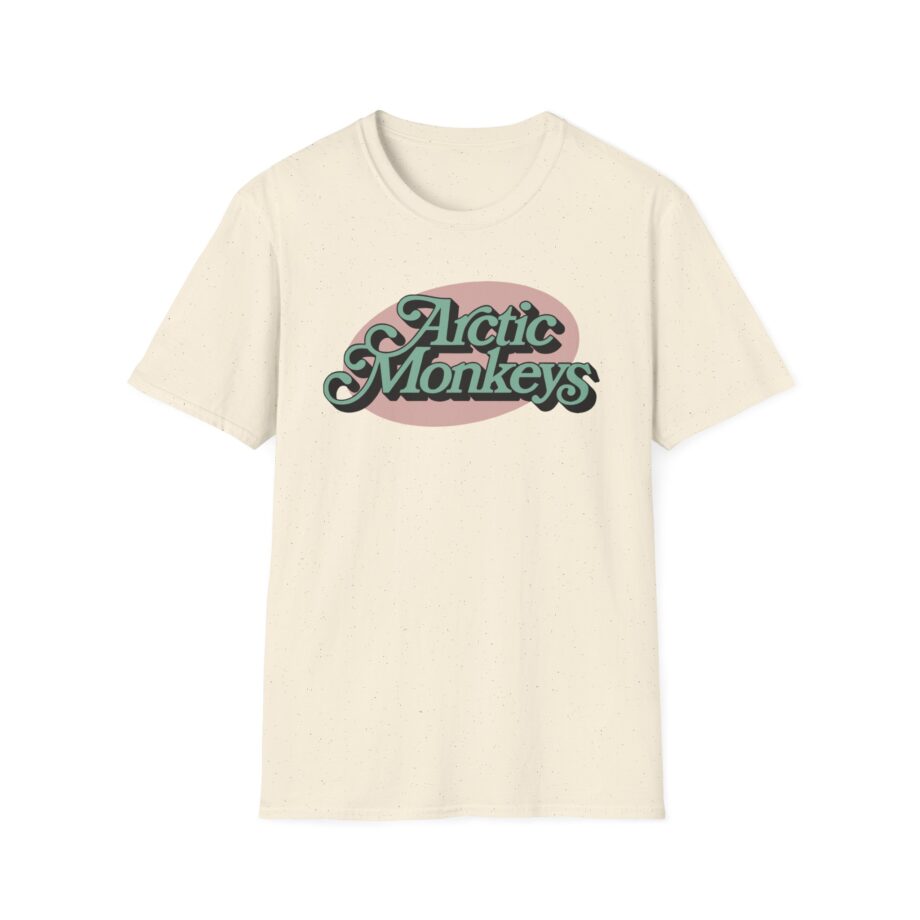 Arctic Monkeys Ornate Logo Unisex Softstyle T-shirt