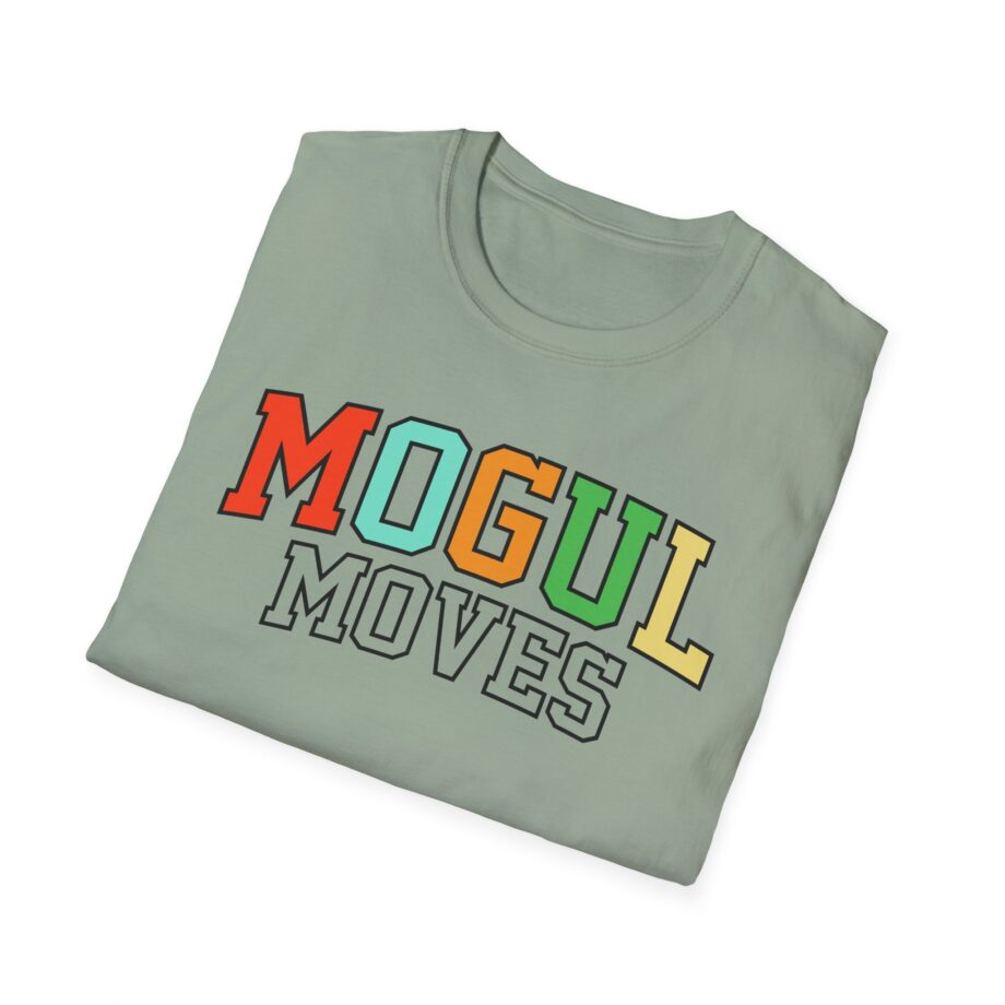 Mogul Moves Bone Unisex Softstyle T-shirt