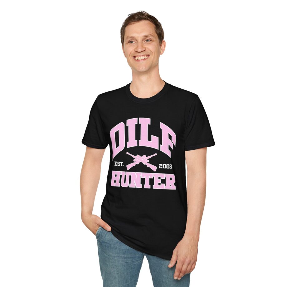Sadie Crowell Dilf Hunter Camo Unisex Softstyle T-shirt