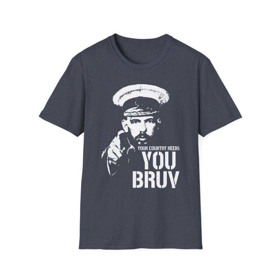 Andrew Tate Your Country Needs You Bruv Unisex Softstyle T-shirt