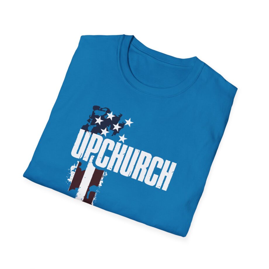 Upchurch Family American Flag Graphic Unisex Softstyle T-Shirt