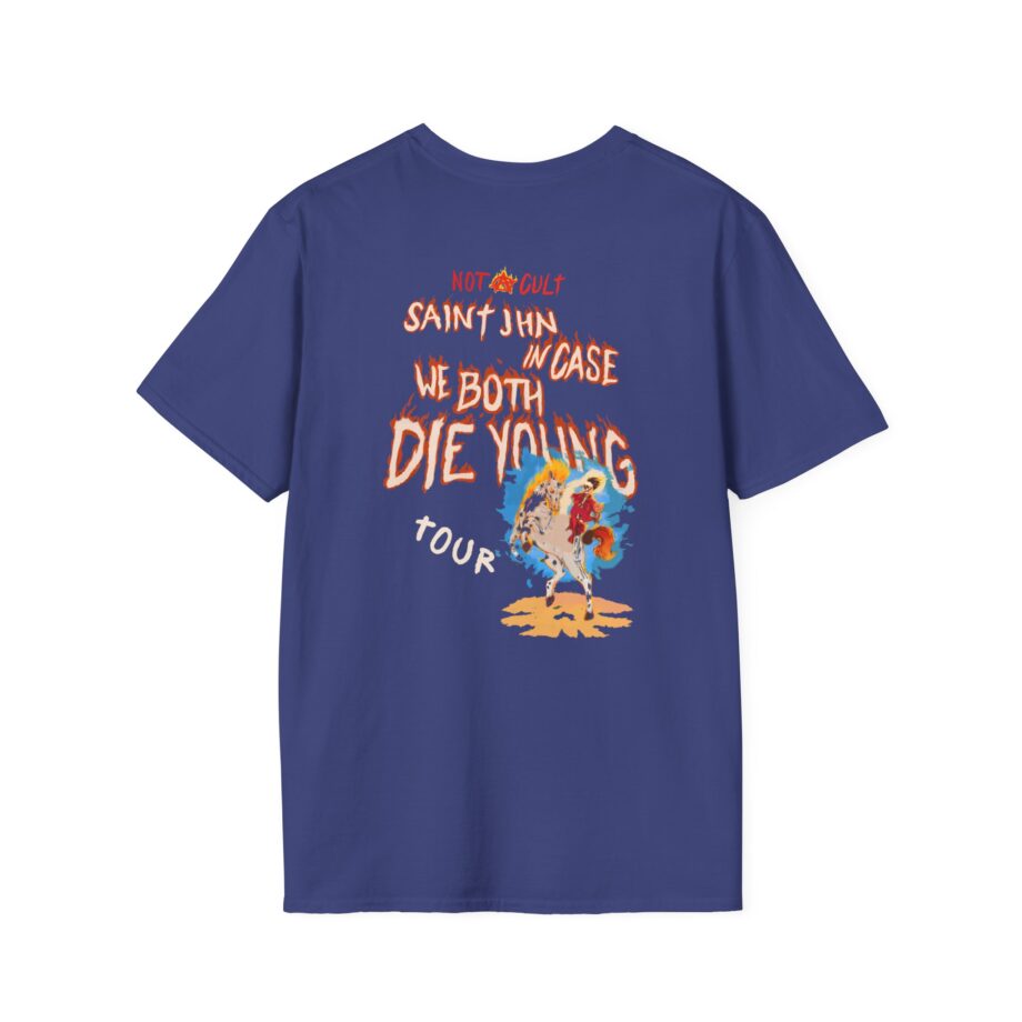 Saint Jhn Incase We Both Die Young World Tour Unisex Softstyle T-Shirt