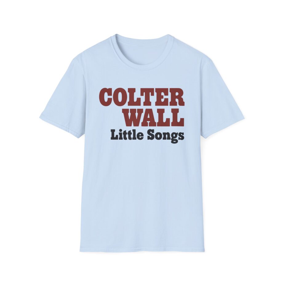 Colter Wall Little Songs Unisex Softstyle T-shirt