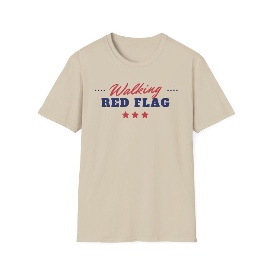 Sadie Crowell Walking Flag Unisex Softstyle T-shirt