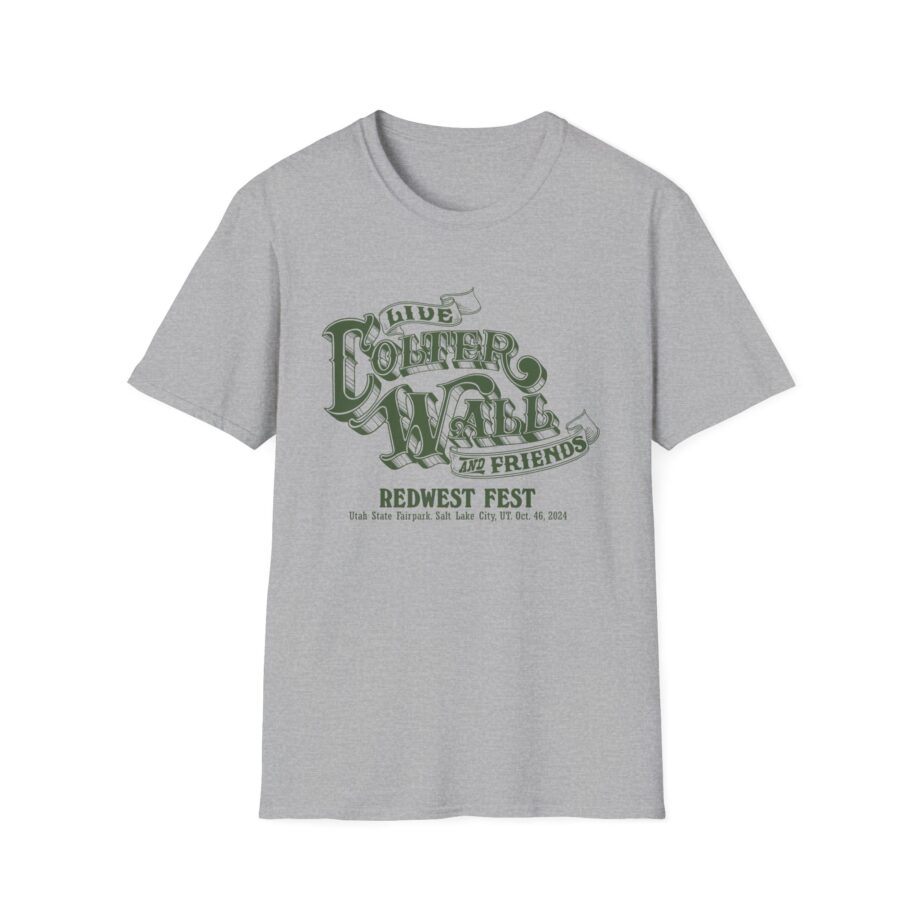 Colter Wall Redwest Fest Unisex Softstyle T-shirt